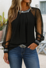 Sequin Mesh Top