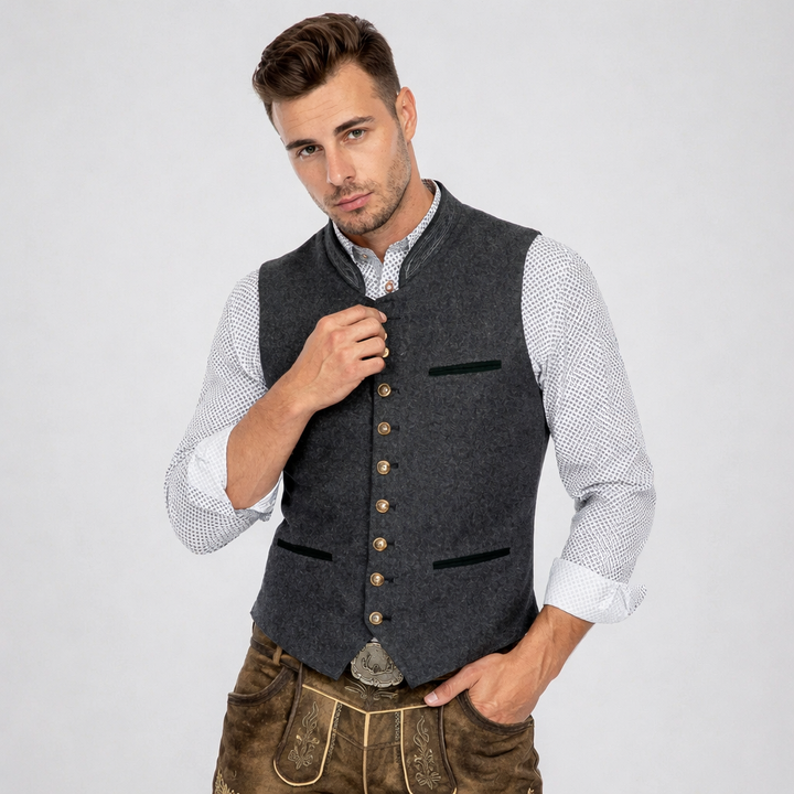 Herre Trachten-vest