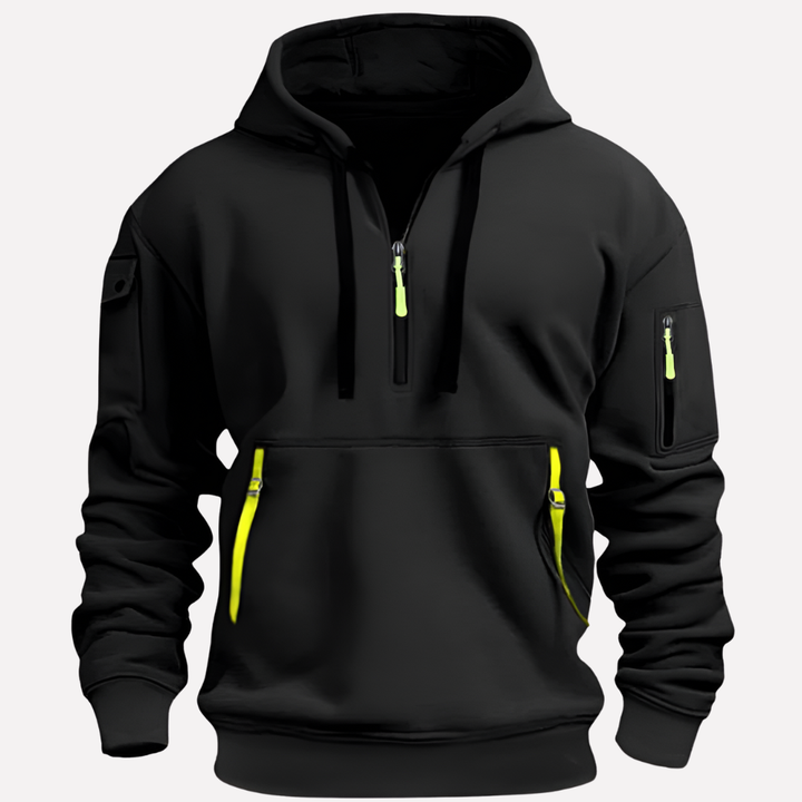 Herre Hoodie med Justerbar Hætte