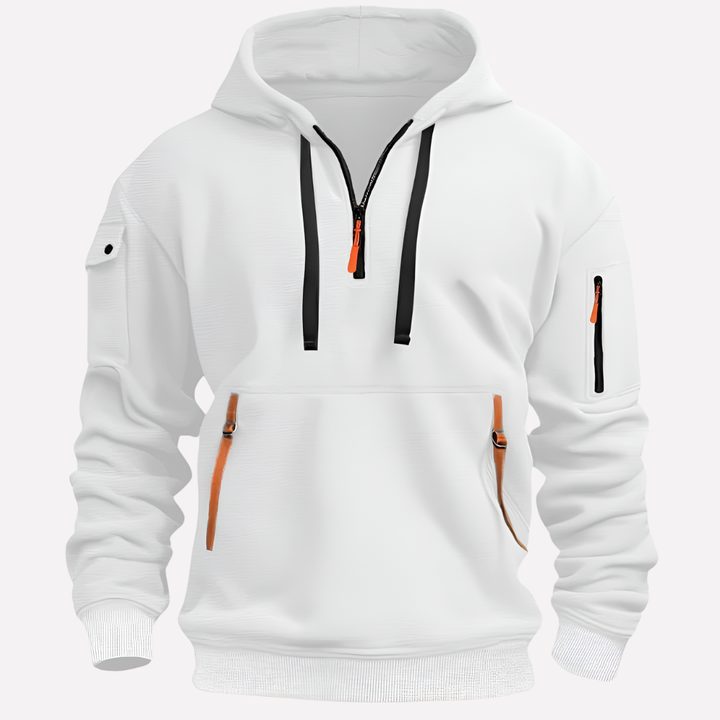 Herre Hoodie med Justerbar Hætte