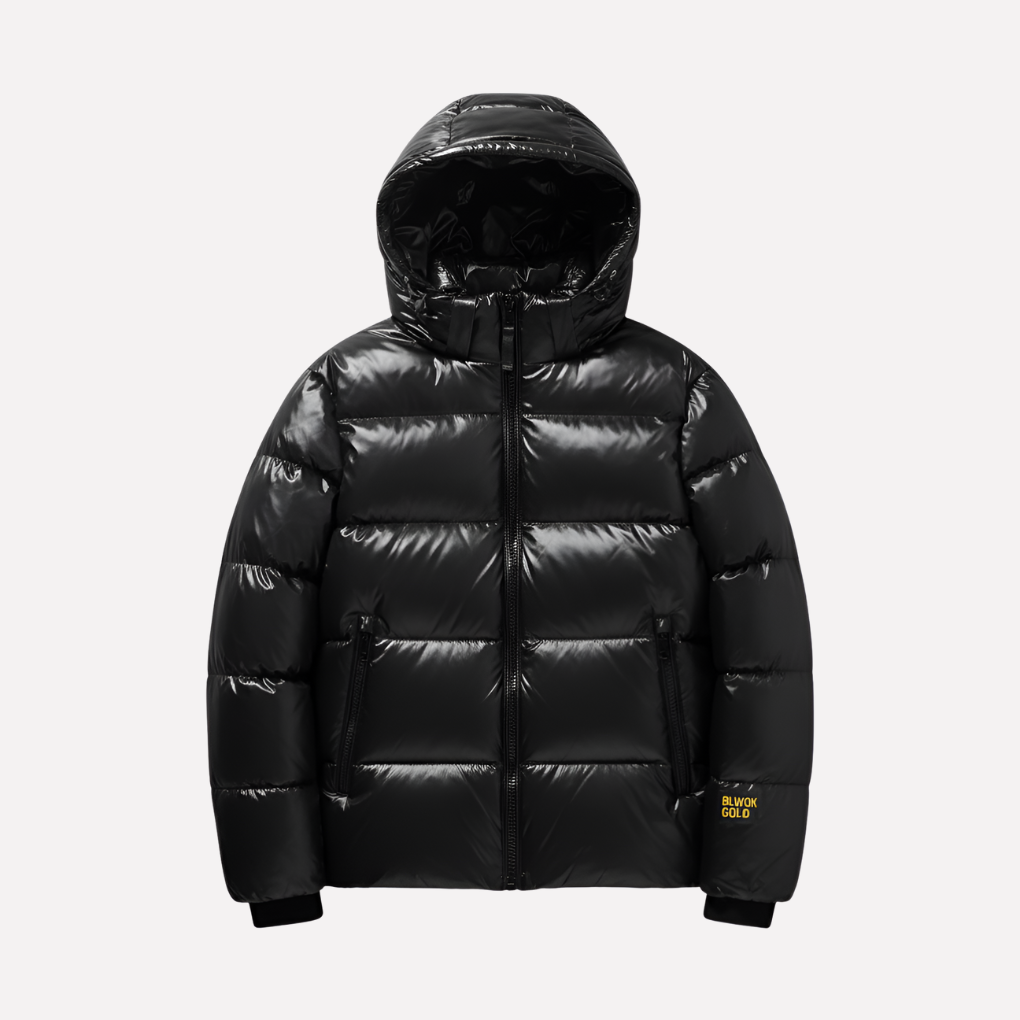 Herre Hætte Puffer Jakke