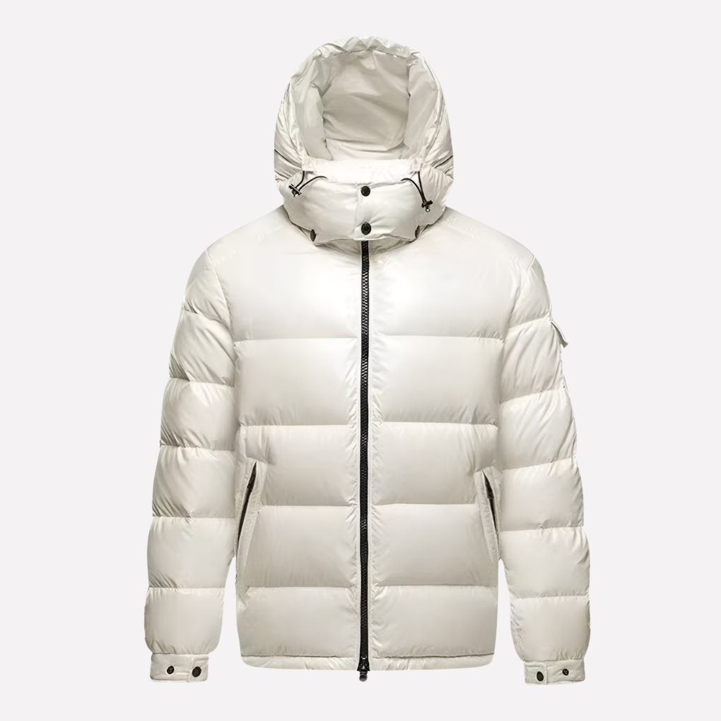 Herre Hætte Puffer Jakke