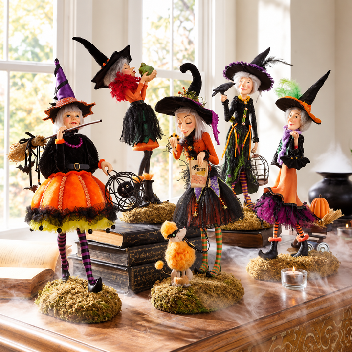 Halloween Heks Harpiks Figur Dekoration