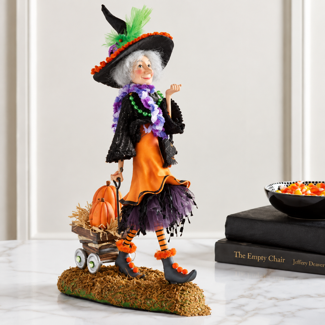 Halloween Heks Harpiks Figur Dekoration