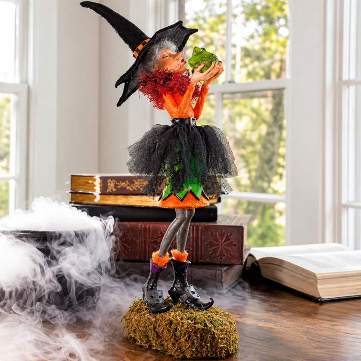 Halloween Heks Harpiks Figur Dekoration