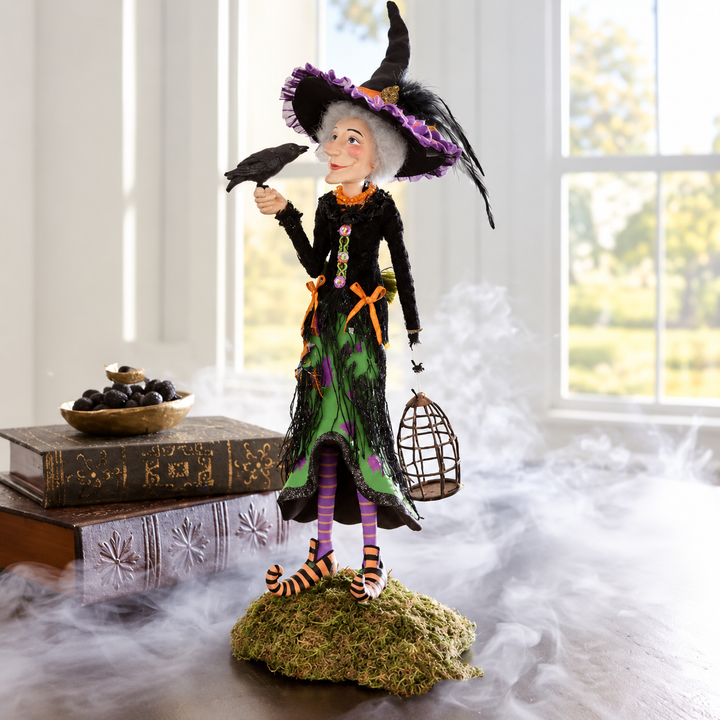 Halloween Heks Harpiks Figur Dekoration