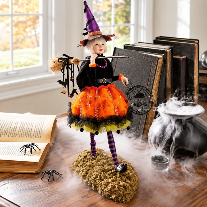 Halloween Heks Harpiks Figur Dekoration