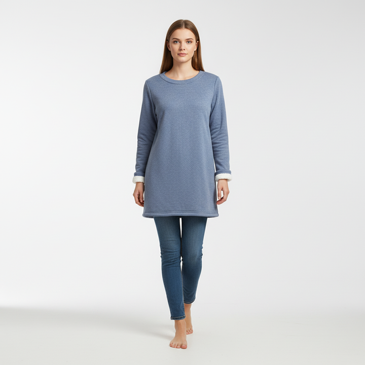 Fleecesweater til kvinder - Brigitte