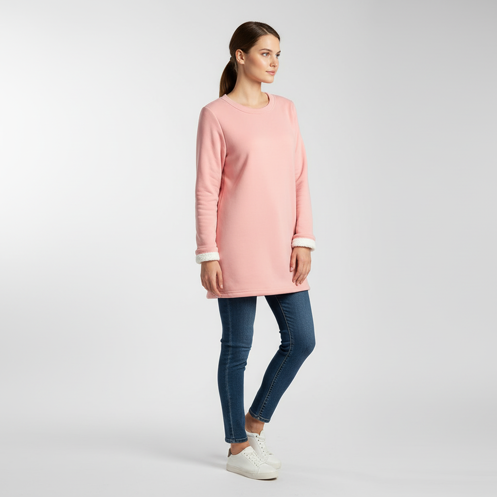 Fleecesweater til kvinder - Brigitte