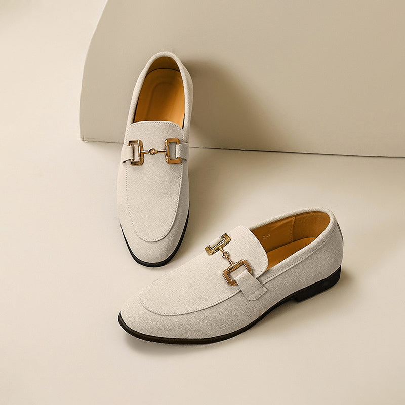 Herre-ruskindsloafers – Raffinerede og alsidige