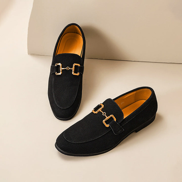 Herre-ruskindsloafers – Raffinerede og alsidige