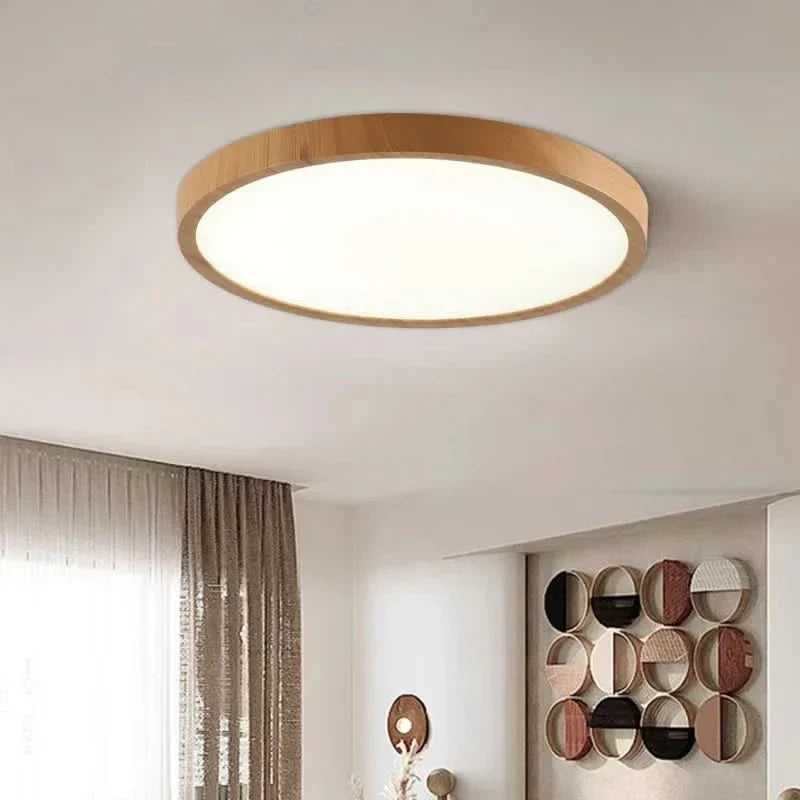 Ultratynd rund LED-loftlampe