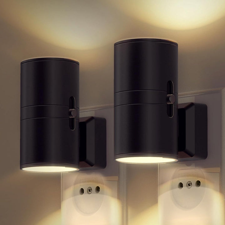Bauhaus-design natlampe - dæmpbart LED-lys