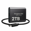 Ekstern SSD på 2 TB med høj hastighed