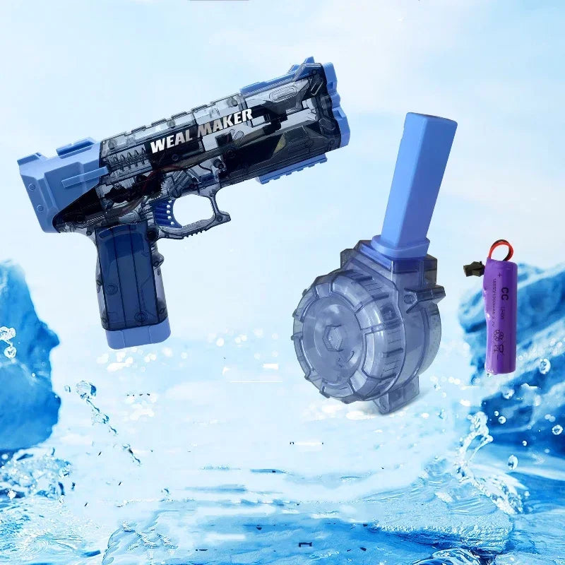 SplashForce Ultimate Soaker | Genopladelig elektrisk vandpistol til kontinuerlig skydning