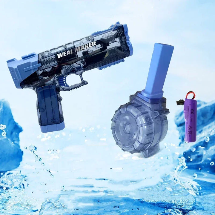SplashForce Ultimate Soaker | Genopladelig elektrisk vandpistol til kontinuerlig skydning