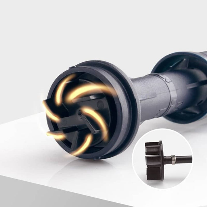 Elektrisk grusrenser til akvarie - batteridrevet sugepumpe til vandskift