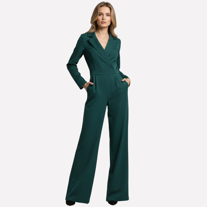 Elegant langærmet jumpsuit til et sofistikeret look