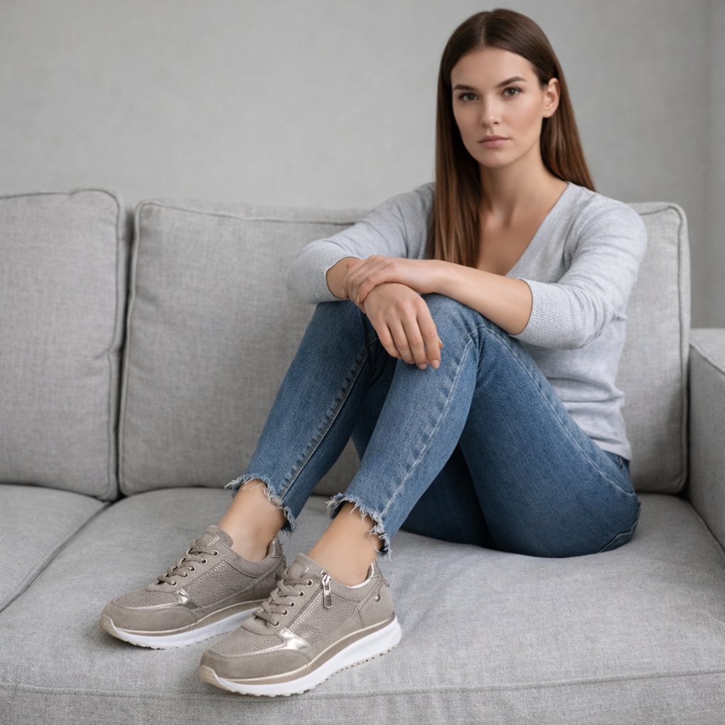 Ortopædiske sneakers til kvinder, åndbare og støttende
