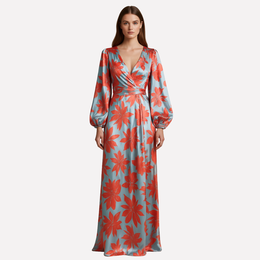 Fashionable European-Style Dress