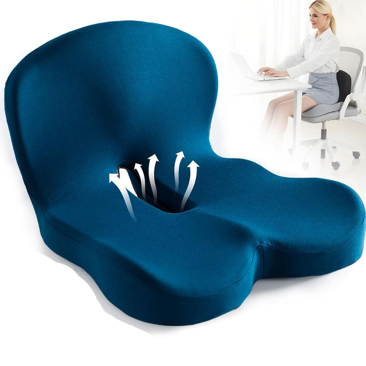 ERGOCOMFORT PAD – Memory Foam Pude af Premiumkvalitet til Kropsholdning og Komfort