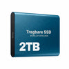 Ekstern 2 TB USB-C SSD – bærbart lagermedie med høj hastighed