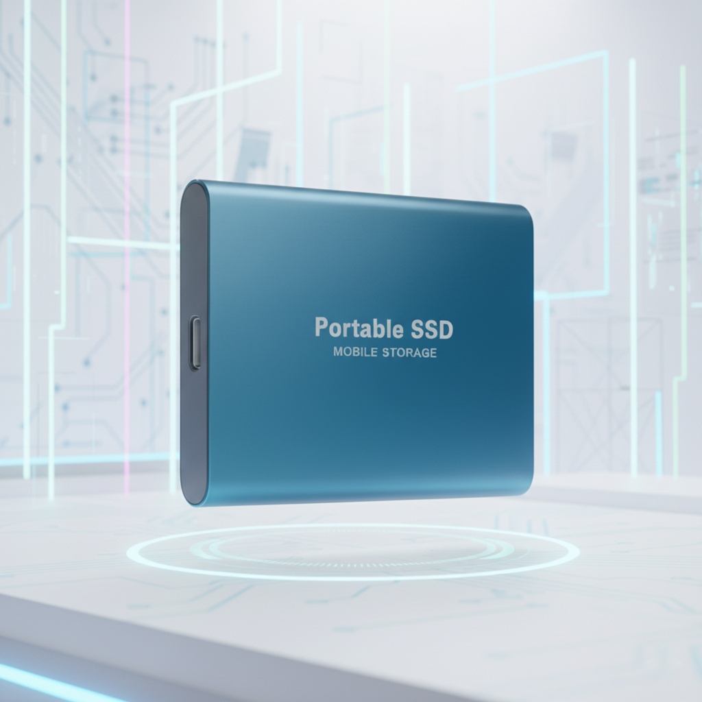 Bærbar ekstern SSD med USB 3.1 – høj kapacitet til på farten