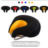 Cykelsadel | Nosefri, ergonomisk | Ekstra tyk skumpolstring | Ridora