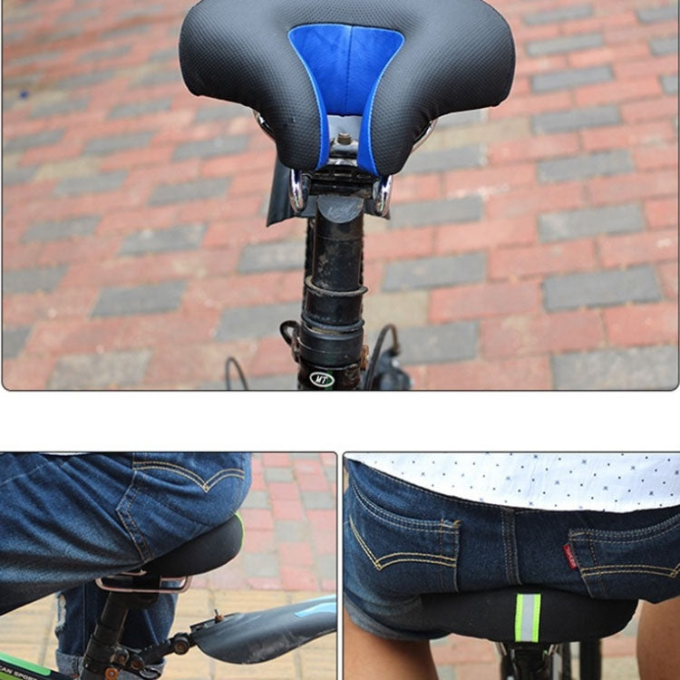 Cykelsadel | Nosefri, ergonomisk | Ekstra tyk skumpolstring | Ridora