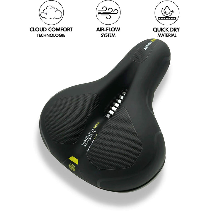 Cykelsadel | Ergonomisk komfort | Stødabsorberende design