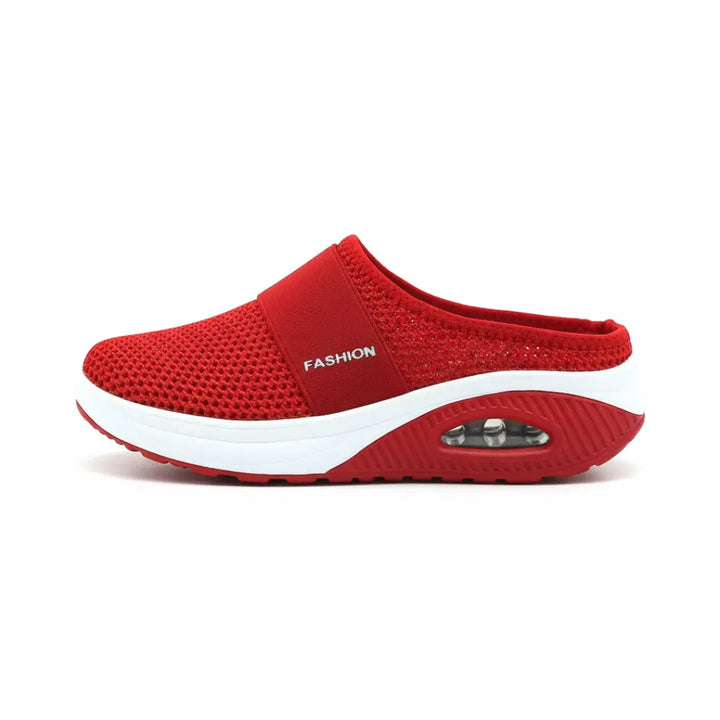 Ortopædiske slip-on-sandaler til damer – bekvemme, åndbare sandaler til gåture