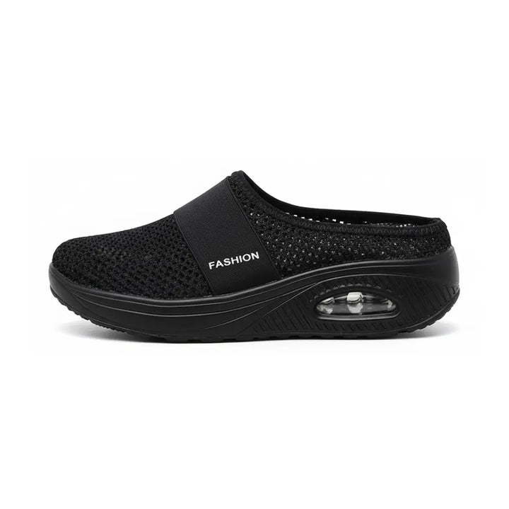 Ortopædiske slip-on-sandaler til damer – bekvemme, åndbare sandaler til gåture