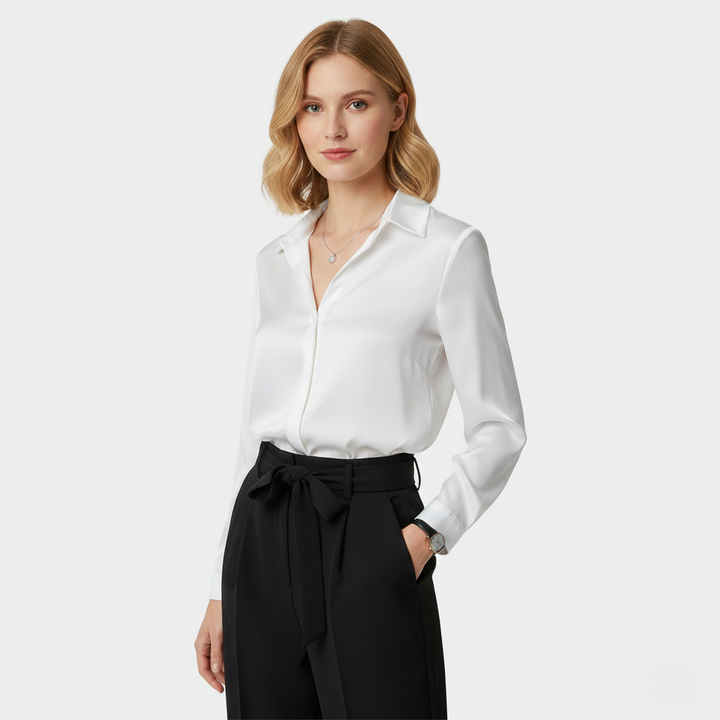 Alsidig Bluse Stilfulde Kvinder ' s Wear