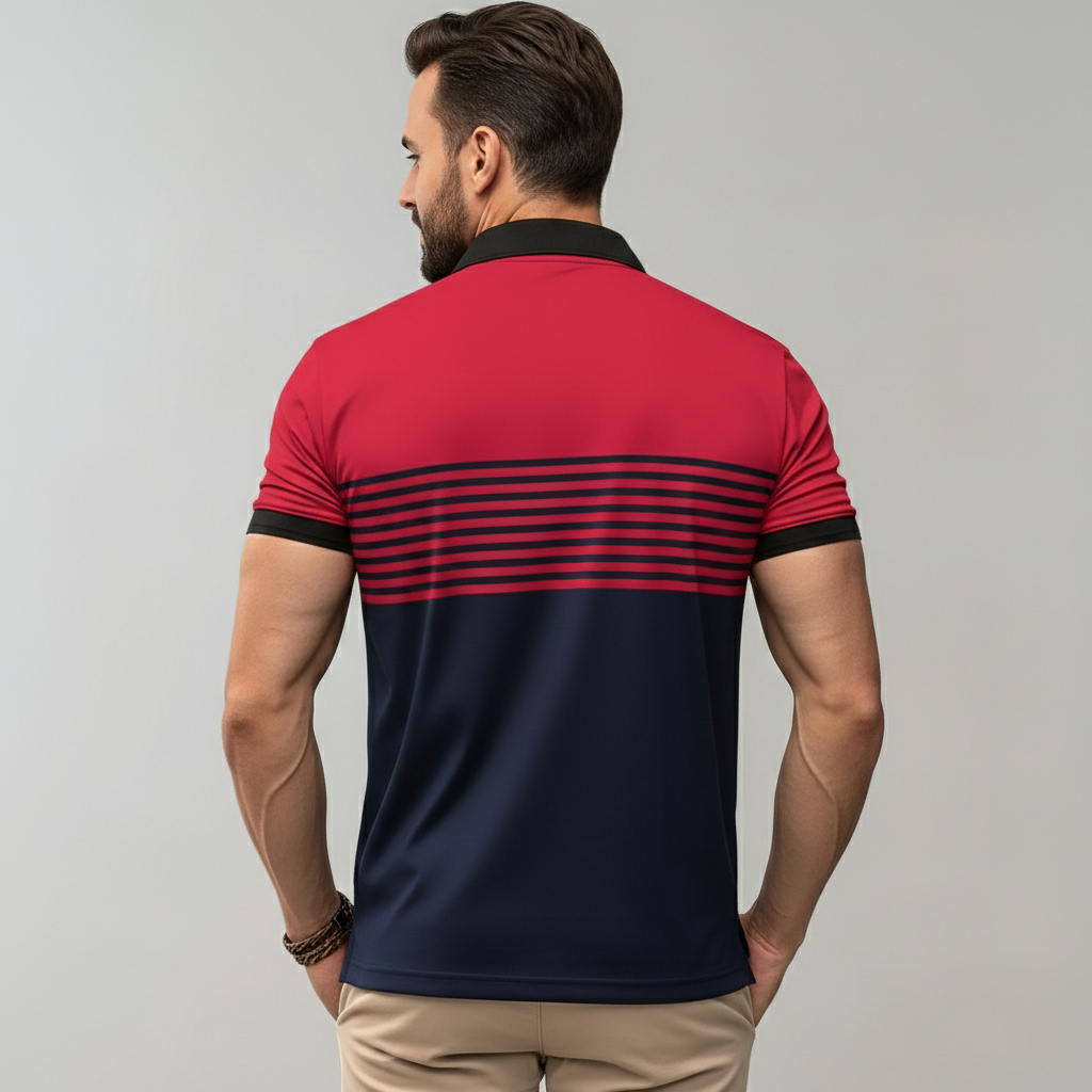 Moderne blød sommerpoloshirt