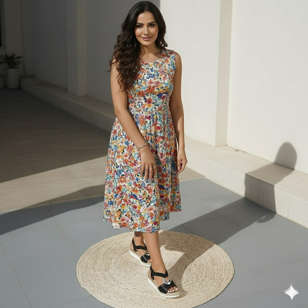 Dame Sommerkile Sandaler