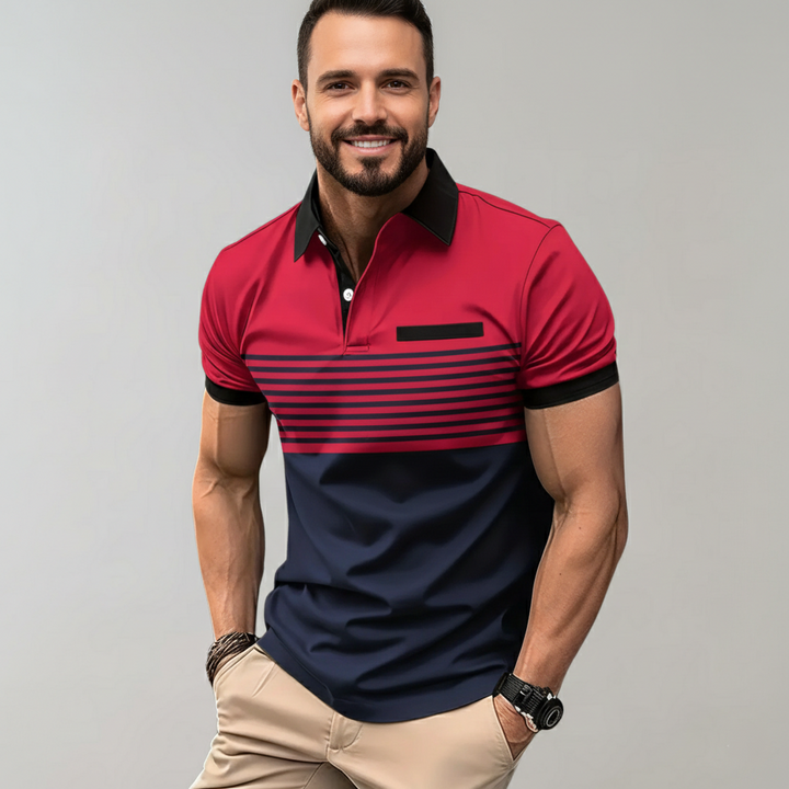 Moderne blød sommerpoloshirt