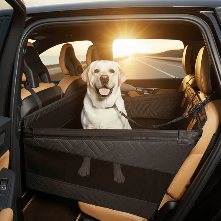 RIDEGUARD PET SEAT – Vandtæt hundemåtte med memoryskum til bilen