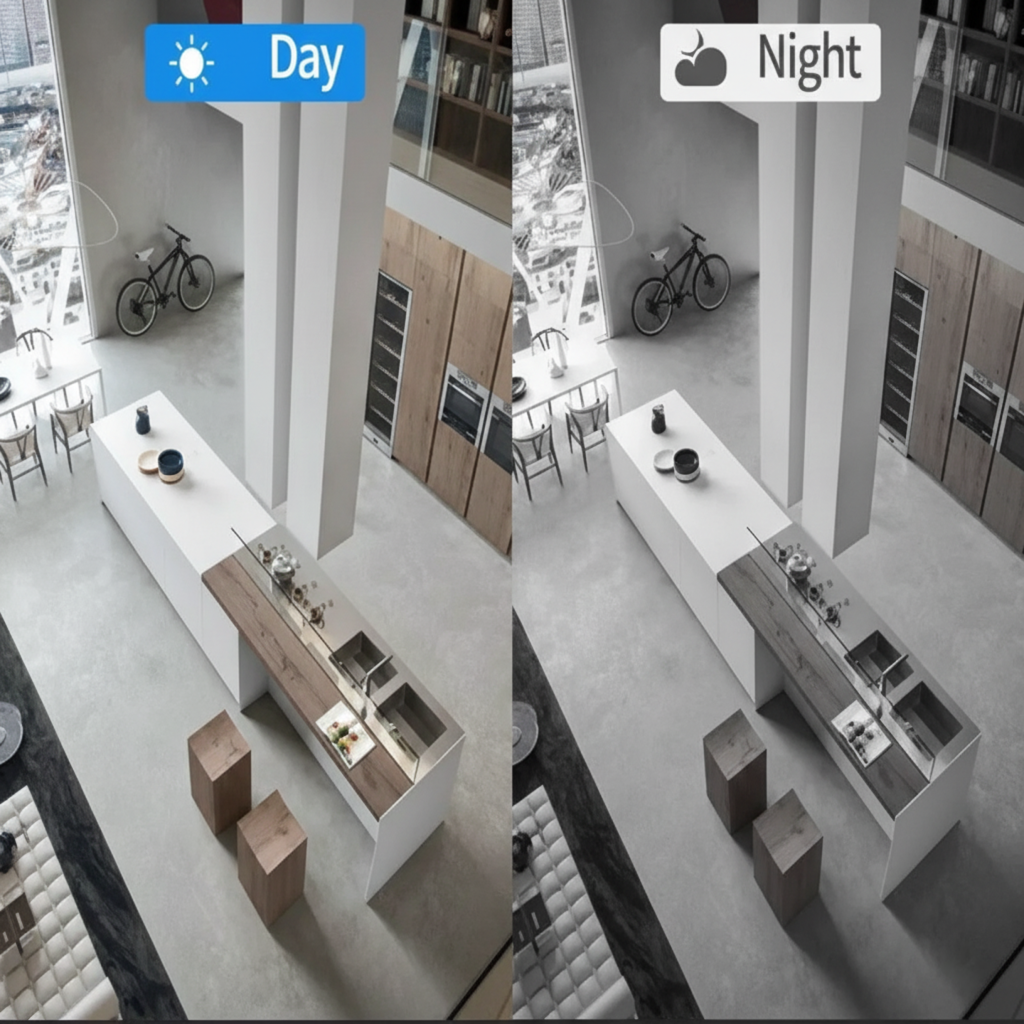 Skjult WiFi-kamera (1080P) – Trådløs Babyalarm og Diskret Overvågning