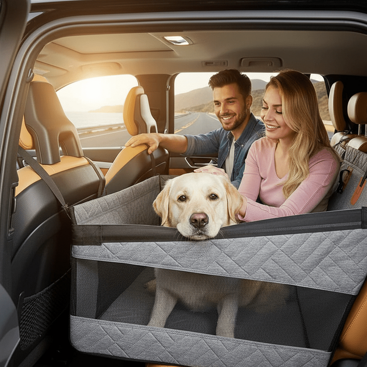 RIDEGUARD PET SEAT – Vandtæt hundemåtte med memoryskum til bilen