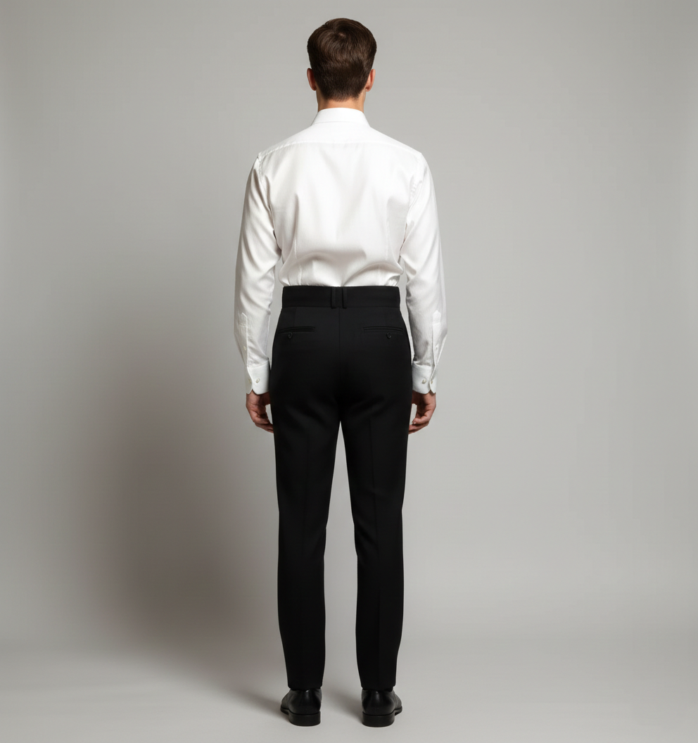 Herreuldbukser med bælte – Elegant stil til formelt og smart-casual tøj