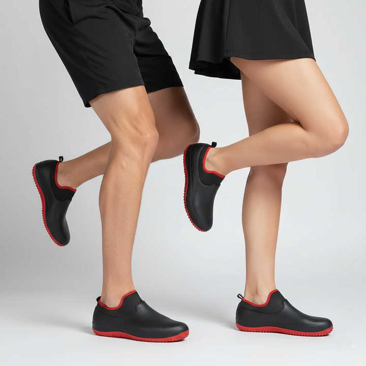 Vandtætte slip-on arbejdssko