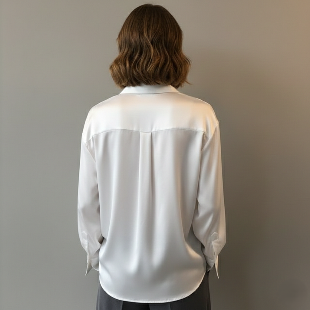 Casual Løs Bluse