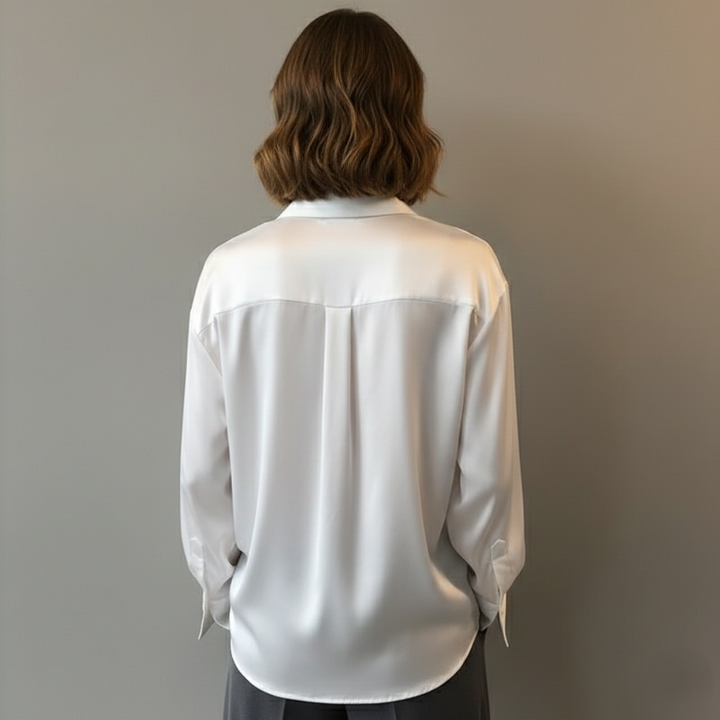 Casual Løs Bluse