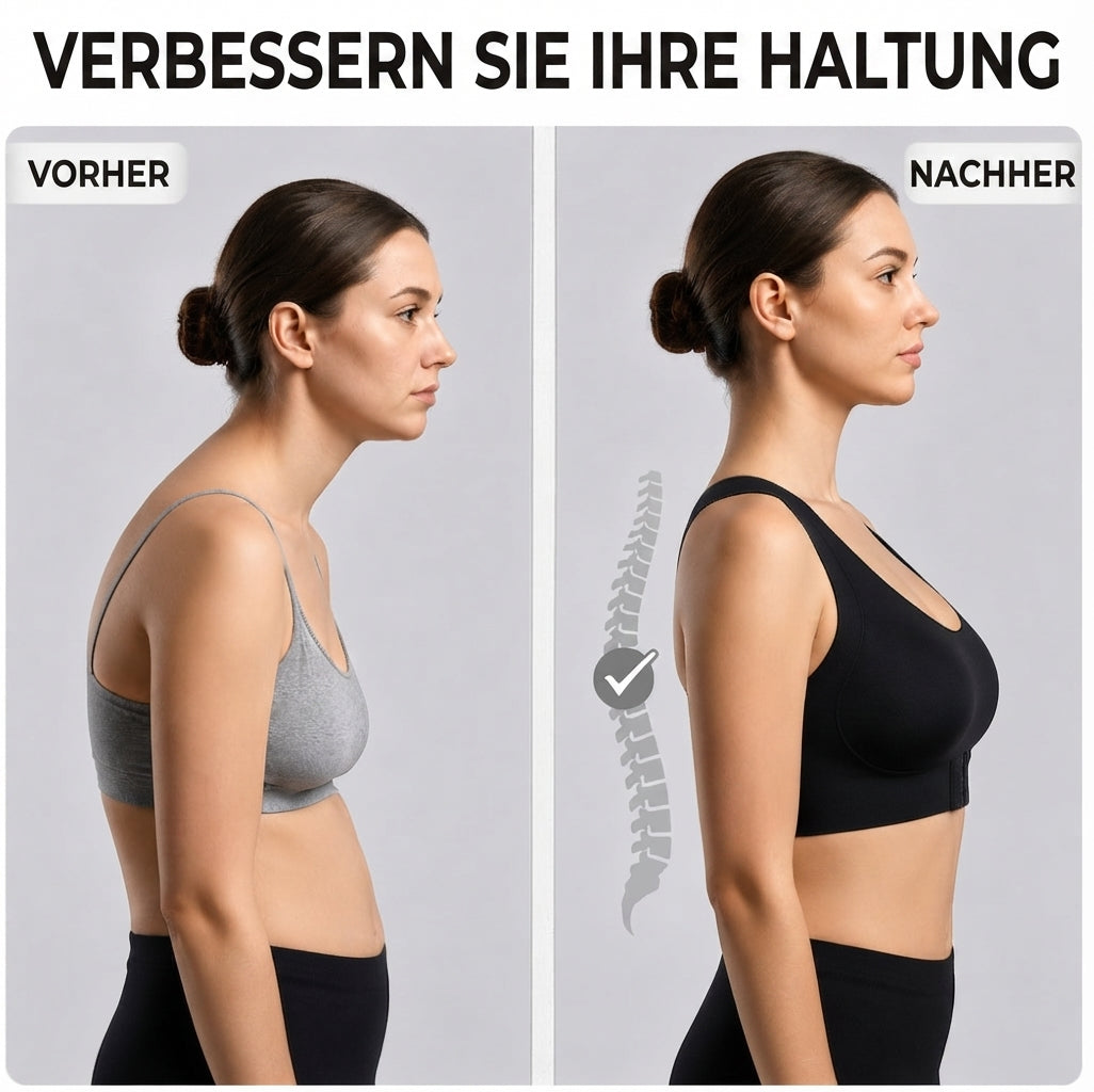 Støttende kropsholdnings-BH