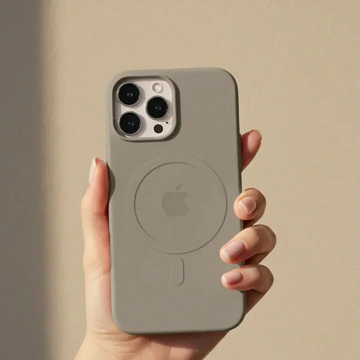 MAGNESOFT LUXE – Magnetisk silikonecover med soft-touch overflade til iPhone