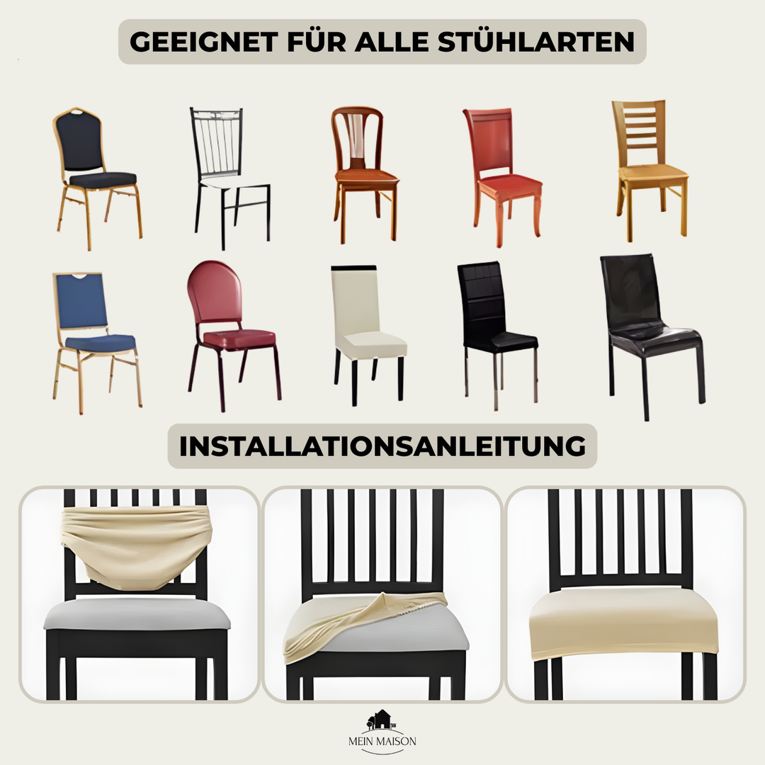 2+2 GRATIS | SilqueShield – Elegant beskyttelse til dine stole!