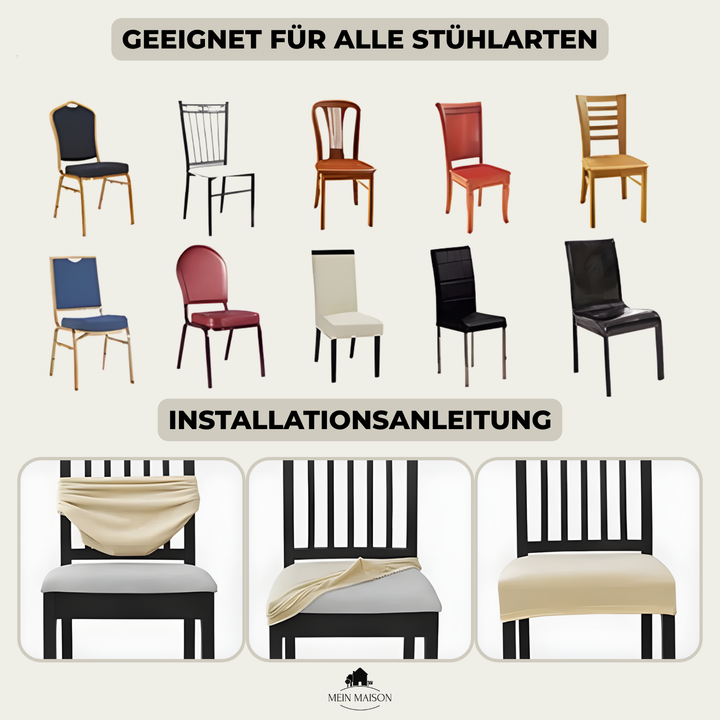 2+2 GRATIS | SilqueShield – Elegant beskyttelse til dine stole!