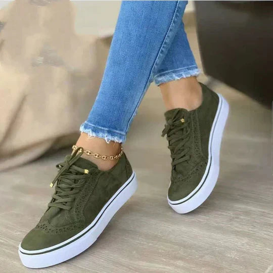 Kvinders Ortopædisk Lace-Up Sneakers
