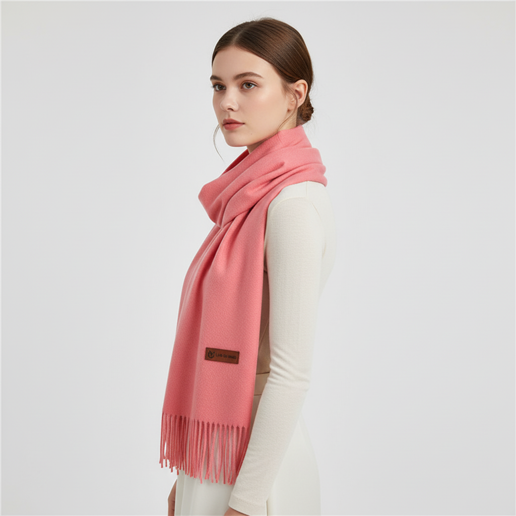 Stort cashmere-tørklæde - Cashluxe