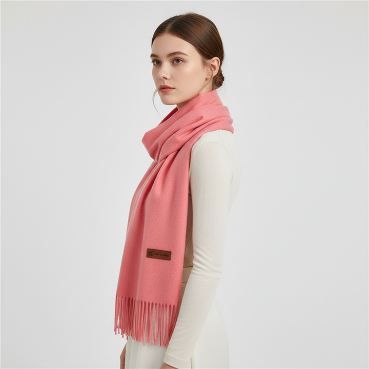 Stort cashmere-tørklæde - Cashluxe